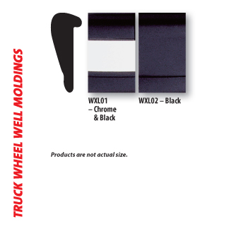 Truck Wheel Well Moldings